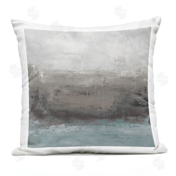Stupell Industries Hannah Dawson | Earth And Sea Abstraction Printed Throw Pillow