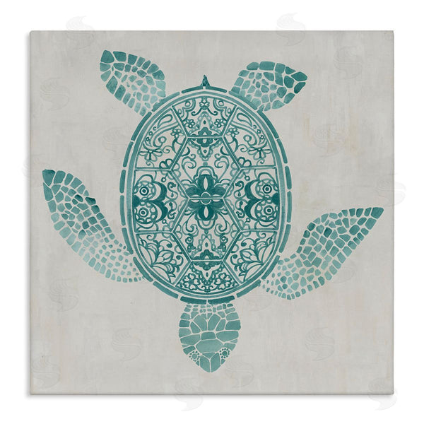 stupell industries Hannah Dawson | Geometric Patterned Tortoise