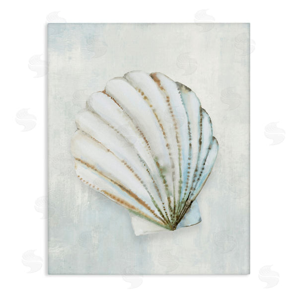 stupell industries Hannah Dawson | Grey Seashell Serenity