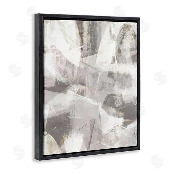 Stupell Industries Hannah Dawson | Grey Soft Currents