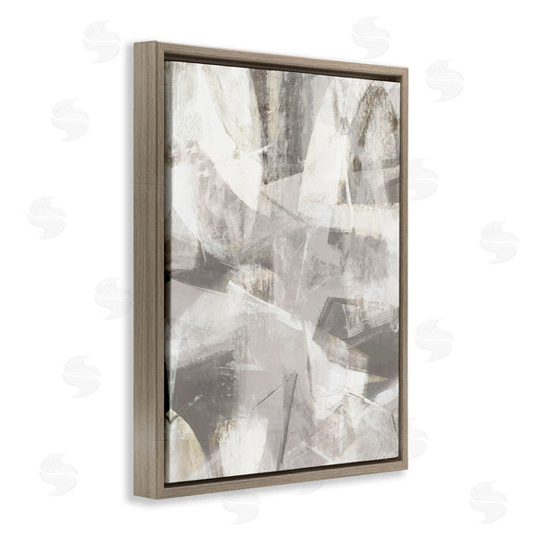 Stupell Industries Hannah Dawson | Grey Soft Currents