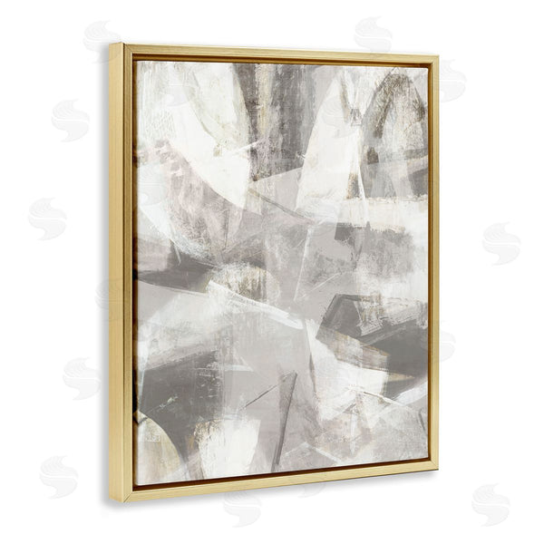 Stupell Industries Hannah Dawson | Grey Soft Currents