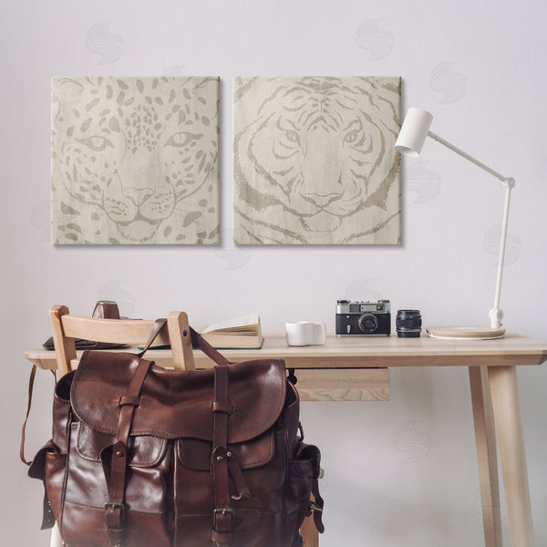 Stupell Industries Hannah Dawson | Majestic Jungle Animals