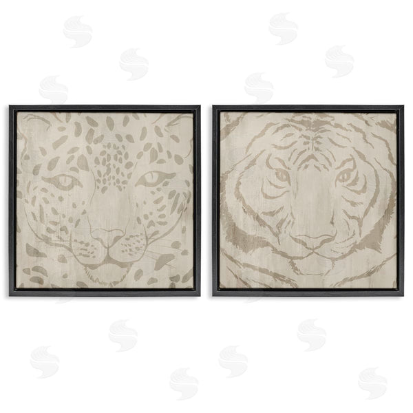 Stupell Industries Hannah Dawson | Majestic Jungle Animals