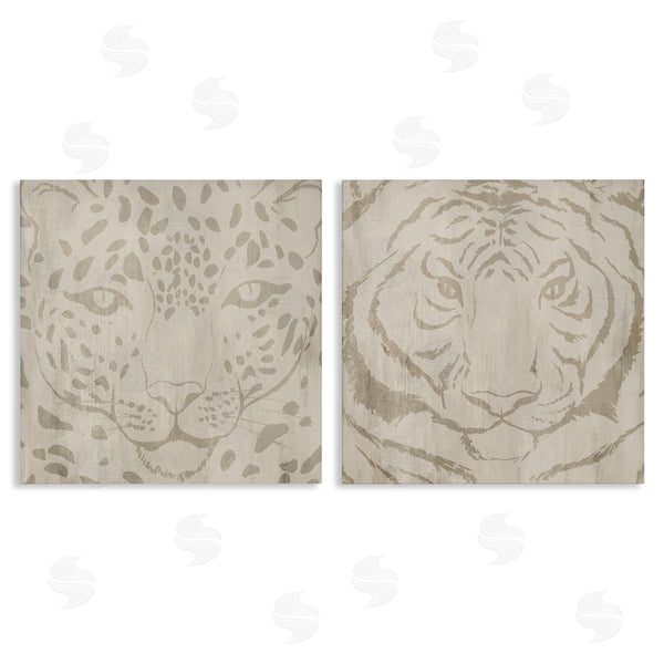 stupell industries Hannah Dawson | Majestic Jungle Animals