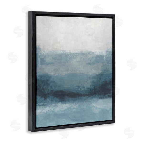 Stupell Industries Hannah Dawson | Misty Blue Gradient