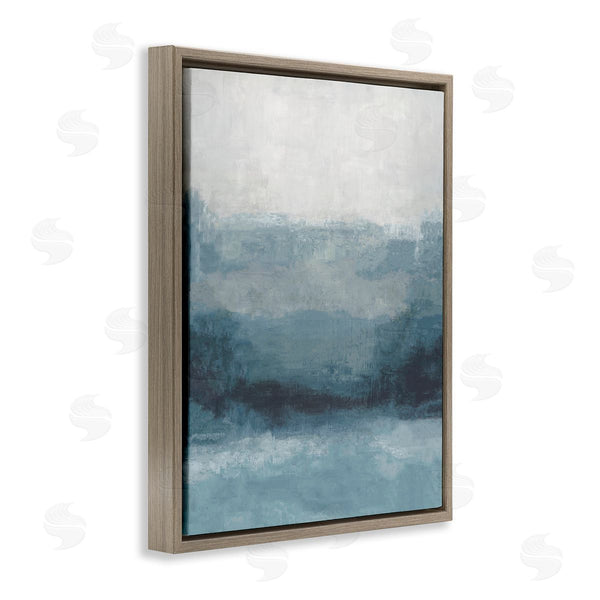 Stupell Industries Hannah Dawson | Misty Blue Gradient