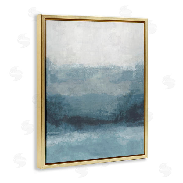 Stupell Industries Hannah Dawson | Misty Blue Gradient