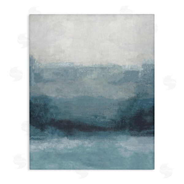 stupell industries Hannah Dawson | Misty Blue Gradient
