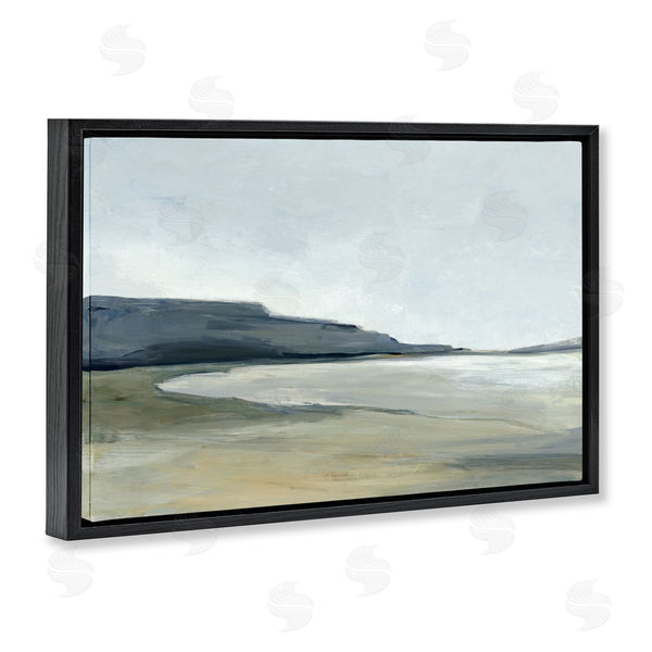 Stupell Industries Hannah Dawson | Muted Coastline Cliff