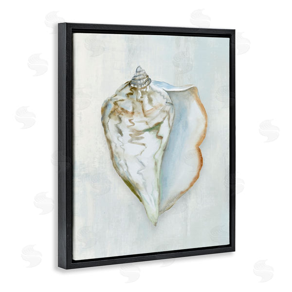 Stupell Industries Hannah Dawson | Muted Conch Shell Serenity