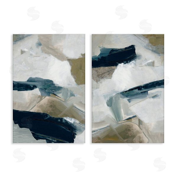 stupell industries Hannah Dawson | Neutral Strokes Abstraction