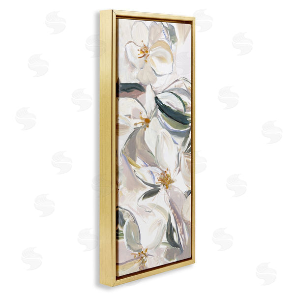 Stupell Industries Hannah Dawson | Neutral Tone Spring Blooms