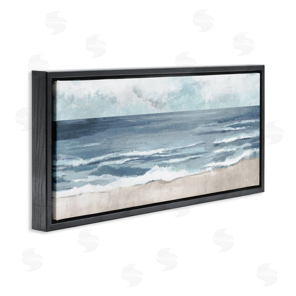 Stupell Industries Hannah Dawson | Rippling Beach Shoreline