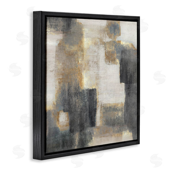 Stupell Industries Hannah Dawson | Rustic Paint Strokes With Glam Undertones