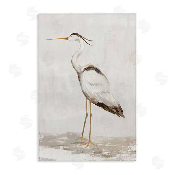 stupell industries Hannah Dawson | Serene Heron on Beige