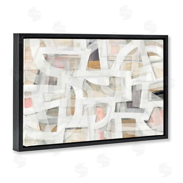 Stupell Industries Hannah Dawson | Soft Angles Abstraction