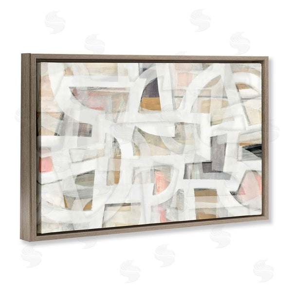 Stupell Industries Hannah Dawson | Soft Angles Abstraction