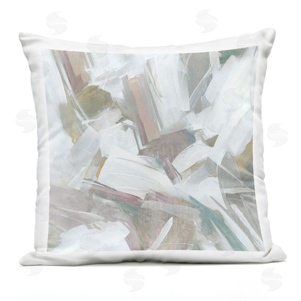Stupell Industries Hannah Dawson | Soft Muted Harmony Printed Throw Pillow