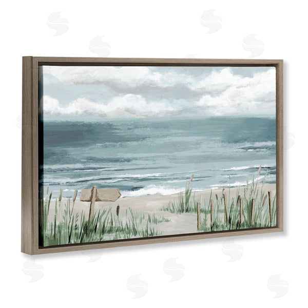 Stupell Industries Hannah Dawson | Sprouting Beach Grasses
