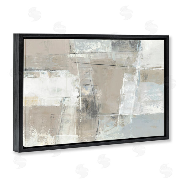 Stupell Industries Hannah Dawson | Subtle Structured Neutral Abstract