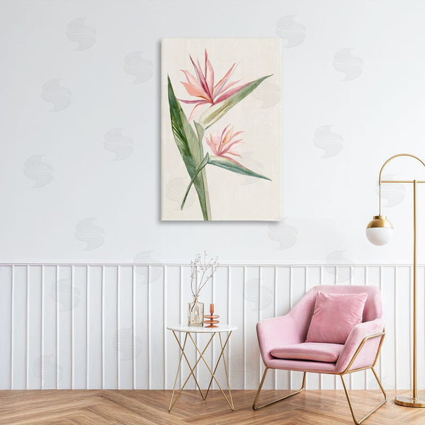Stupell Industries Hannah Dawson | Tropical Grace Birds Of Paradise Wall Art