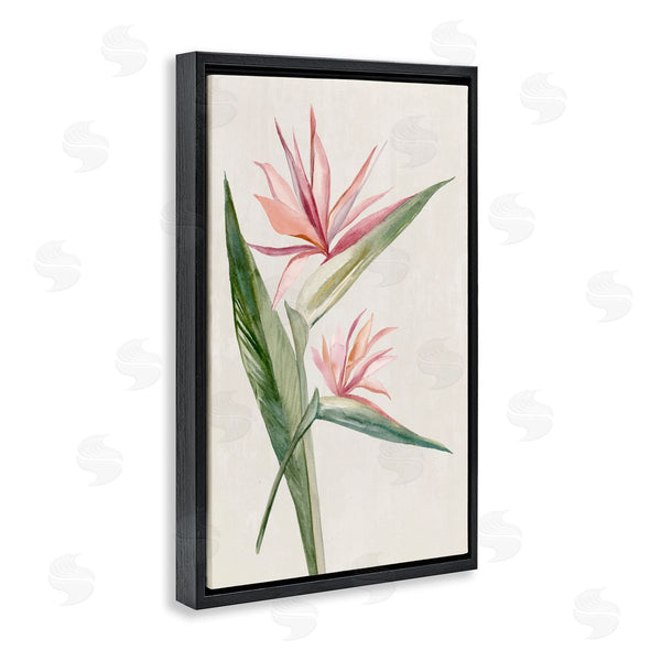 Stupell Industries Hannah Dawson | Tropical Grace Birds Of Paradise Wall Art