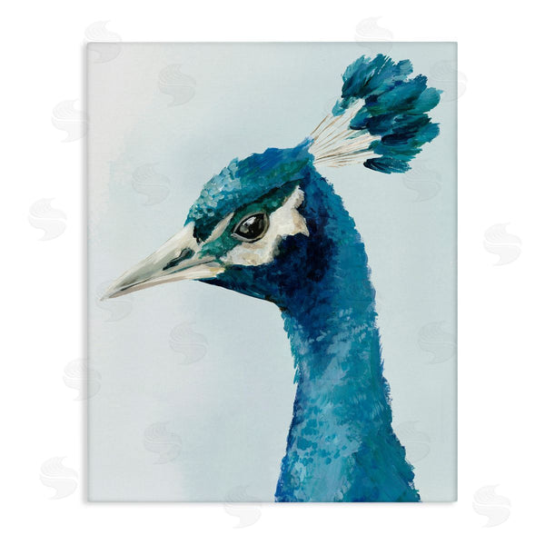 stupell industries Hannah Dawson | Vivid Plumage Peacock