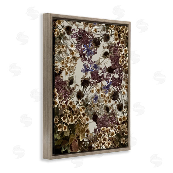 Stupell Industries Hannah Heemsbergen | Darkened Wildflower Cluster Group Of Tuscan Florals Wall Art
