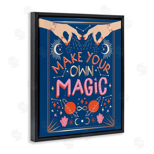 Stupell Industries Hannah Heemsbergen | Make Your Magic Phrase Fashion Hands And Constellations
