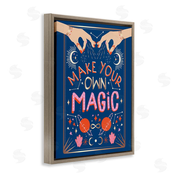 Stupell Industries Hannah Heemsbergen | Make Your Magic Phrase Fashion Hands And Constellations