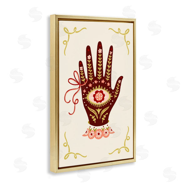 Stupell Industries Hannah Moren | Boho Folk Style Hand