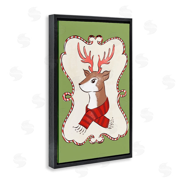 Stupell Industries Hannah Moren | Festive Winter Deer In Scarf