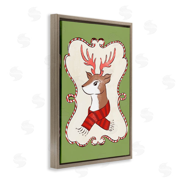 Stupell Industries Hannah Moren | Festive Winter Deer In Scarf