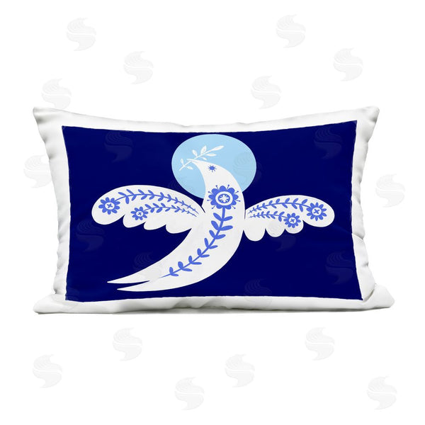 Stupell Industries Hannah Moren | Peace Dove With Folk Florals