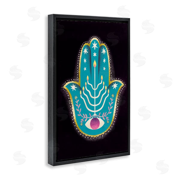 Stupell Industries Hannah Moren | Spiritual Folk Style Hamsa
