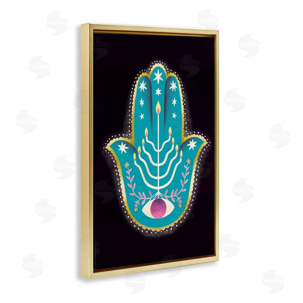 Stupell Industries Hannah Moren | Spiritual Folk Style Hamsa