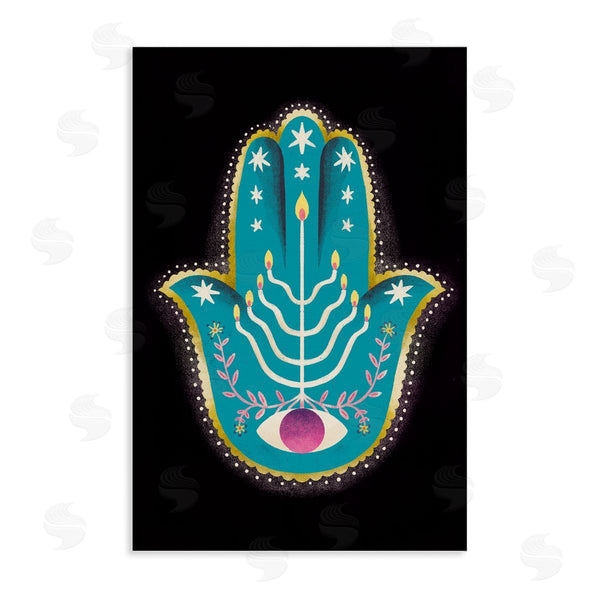 stupell industries Hannah Moren | Spiritual Folk Style Hamsa