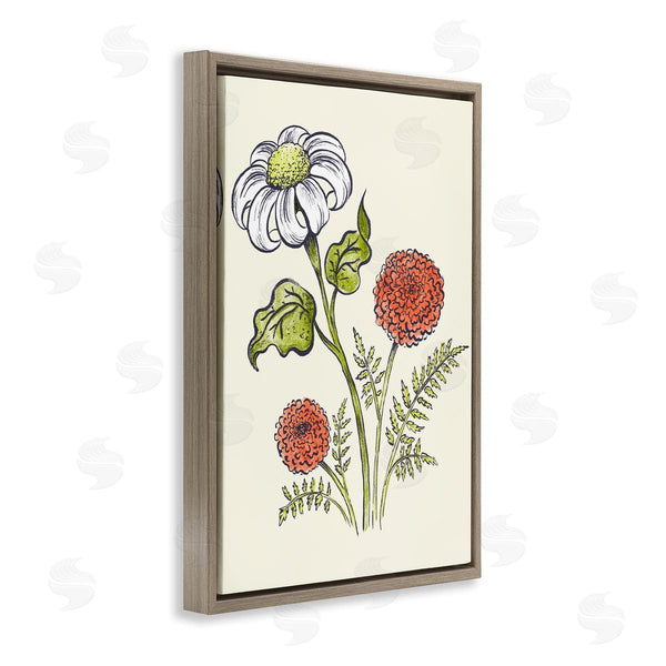 Stupell Industries Hannah Moren | Vintage Style Garden Blossoms