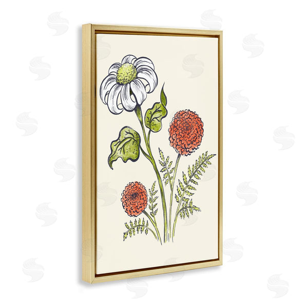 Stupell Industries Hannah Moren | Vintage Style Garden Blossoms