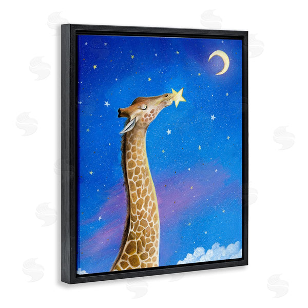 Stupell Industries Hannah Spiegleman | Giraffe In Night Sky Wall Art