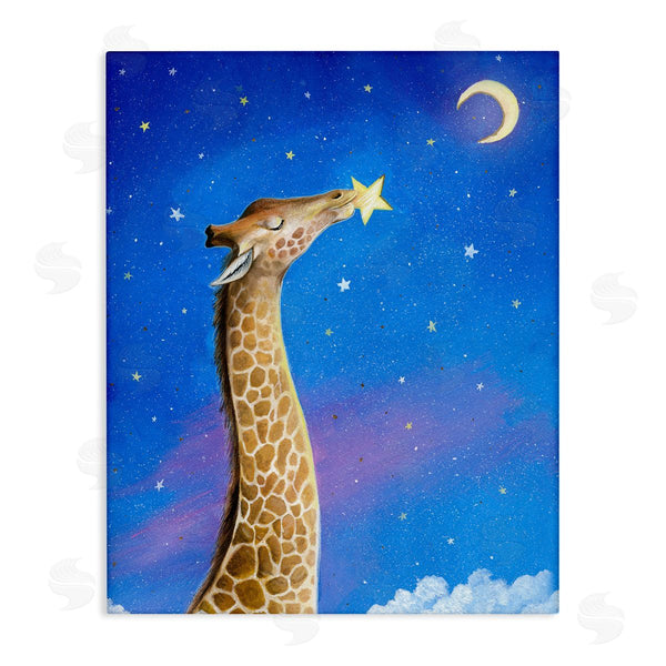 stupell industries Hannah Spiegleman | Giraffe In Night Sky Wall Art