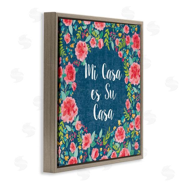 Stupell Industries Harriet Sussman | Su Casa Flores Rosas Wall Art
