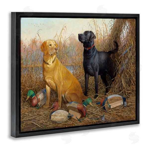Stupell Industries Hayden Lambson | Hunting Dogs With Decoys Wall Art