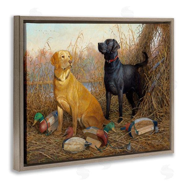 Stupell Industries Hayden Lambson | Hunting Dogs With Decoys Wall Art