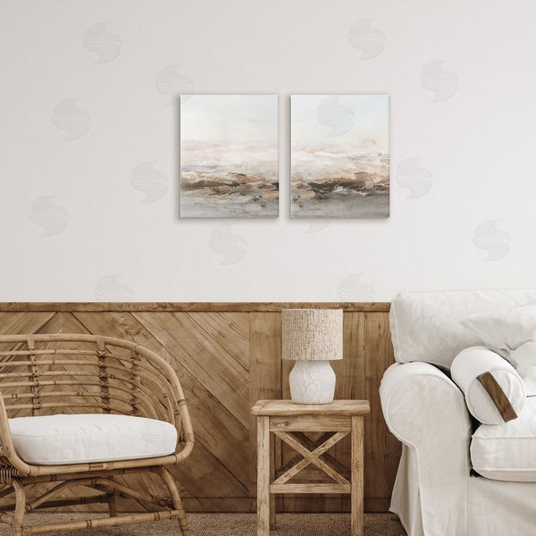Stupell Industries Hazel J. | Muted Horizon Neutral Tones
