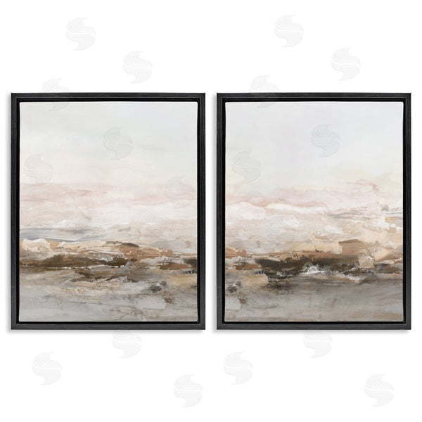 Stupell Industries Hazel J. | Muted Horizon Neutral Tones