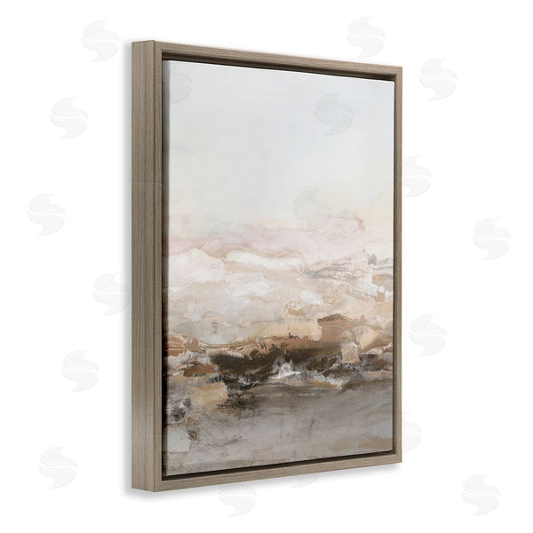 Stupell Industries Hazel J. | Neutral Toned Abstract Horizon