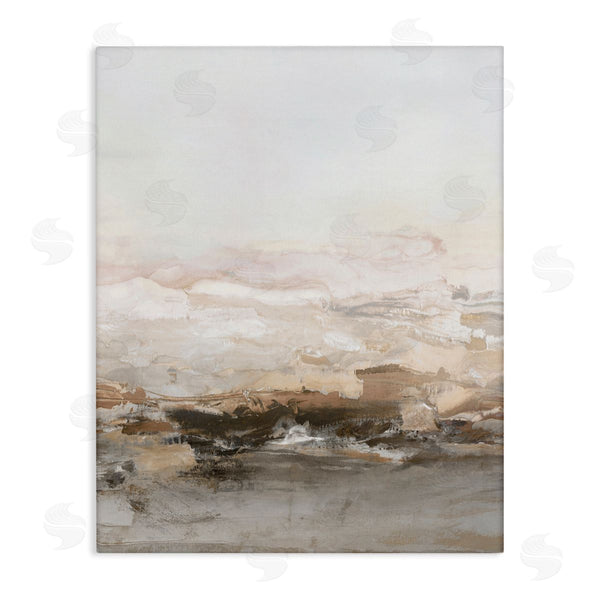 stupell industries Hazel J. | Neutral Toned Abstract Horizon
