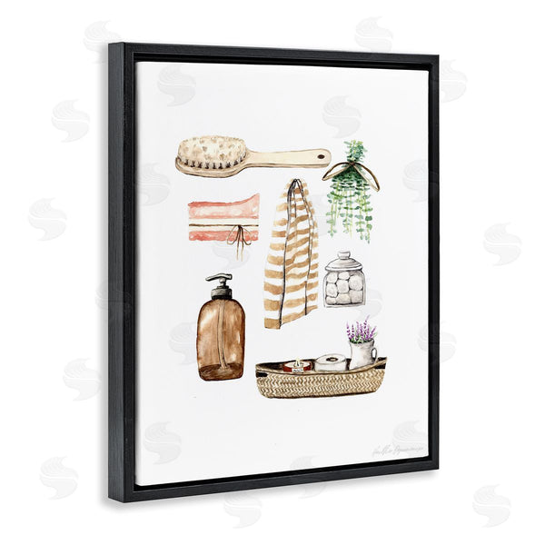 Stupell Industries Heather Desormeaux | Bathroom Goods Chart